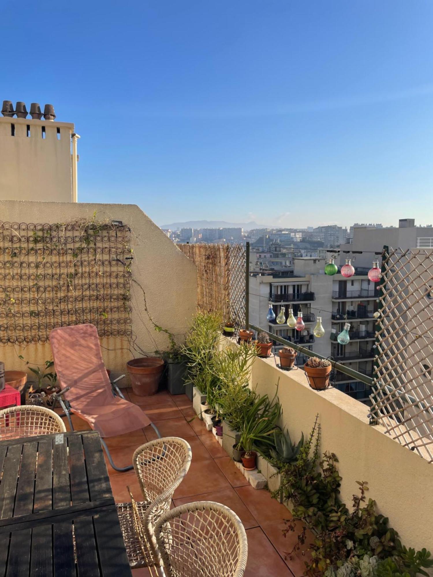 4 Personnes Appart 60 M2 Terrasse 35M2 Sejour Sud 2 Vraies Chambres Gare Saint-Charles Universite Marsiglia Esterno foto